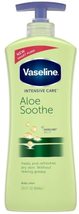 Vaseline Intensive Care Lotion, Aloe Soothe, 20.3 Fl Oz (Pack of 3) - £23.12 GBP