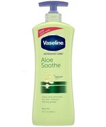 Vaseline Intensive Care Lotion, Aloe Soothe, 20.3 Fl Oz (Pack of 3) - £22.97 GBP