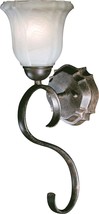 Wall Sconce Glass Shade Light Fixture Vintage Bronze Retro Hallway Bedroom Metal - £44.99 GBP