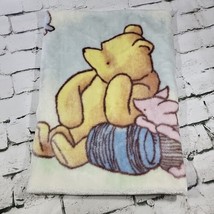 Disney Classic Pooh Baby Blanket Fleece Throw Blanky Measures 45&quot; X 32&quot; - £23.67 GBP