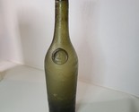 Julien Medoc 1840s Wine Bottle Applied Seal Open Pontil MONSTER Whittle - $173.25
