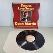 Dean Martin Vinyl LP Famous Love Songs Classic Romantic Ballads and Melodies - £5.60 GBP