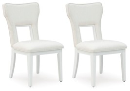 Chalanna - White - Dining Upholstered Side Chair (Set of 2) - $188.00