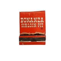 Vintage Bonanza Sirloin Pit Restaurant Matchbook  Advertising - $6.94