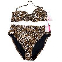 Lilly Pulitzer Leopard Print Bikini Swimsuit Set Size 14 My Favorite Spo... - $2,714.02 MXN