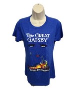 The Great Gatsby Women Large Blue TShirt - £19.53 GBP