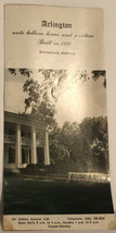 Vintage Arlington Ante Vellum Home Brochure Birmingham Alabama QBR5 - £7.88 GBP