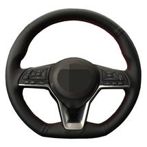 Steering Wheel Cover Diy for Nissan X-Trail Qashqai March Serena Micra 1... - £18.92 GBP