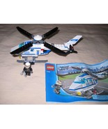 CITY LEGOS SET 7741 POLICE HELICOPTER Complete instructions and BOX - $21.12 CAD
