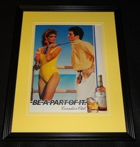 1985 Canadian Club Whisky Framed 11x14 ORIGINAL Vintage Advertisement - £27.36 GBP