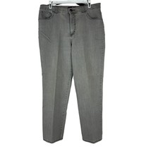 Basic Editions Women&#39;s Classic Fit Gray Denim Jeans Size 12 Short - £13.26 GBP