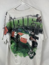Vintage NASCAR T Shirt Double Side Racing Tee All Over Print 2XL Chase Earnhardt - £31.85 GBP