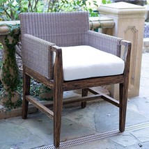 Gorda Outdoor Teak Patio Chair, Natural - £578.75 GBP