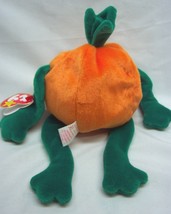 Vintage Ty Beanie Baby Pumkin The Pumpkin 11&quot; Bean Bag Stuffed Animal 1998 New - £11.87 GBP