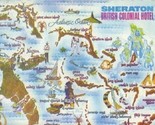 Sheraton British Colonial Hotel Placemat The Bahamas  - £11.07 GBP