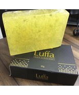 Original FLUFFY LUFFA Body Scrub Soap REMOVE DIRT and Dead Skin Cells - 80g - £15.50 GBP