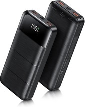 Power Bank Portable Charger 32000mAh Power Bank Output 5V3A Portable Charger wit - £42.42 GBP