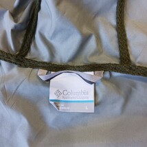 Columbia XL3144 Women's Green Windbreaker Zip Up Hooded Nylon Jacket Size Large image 3