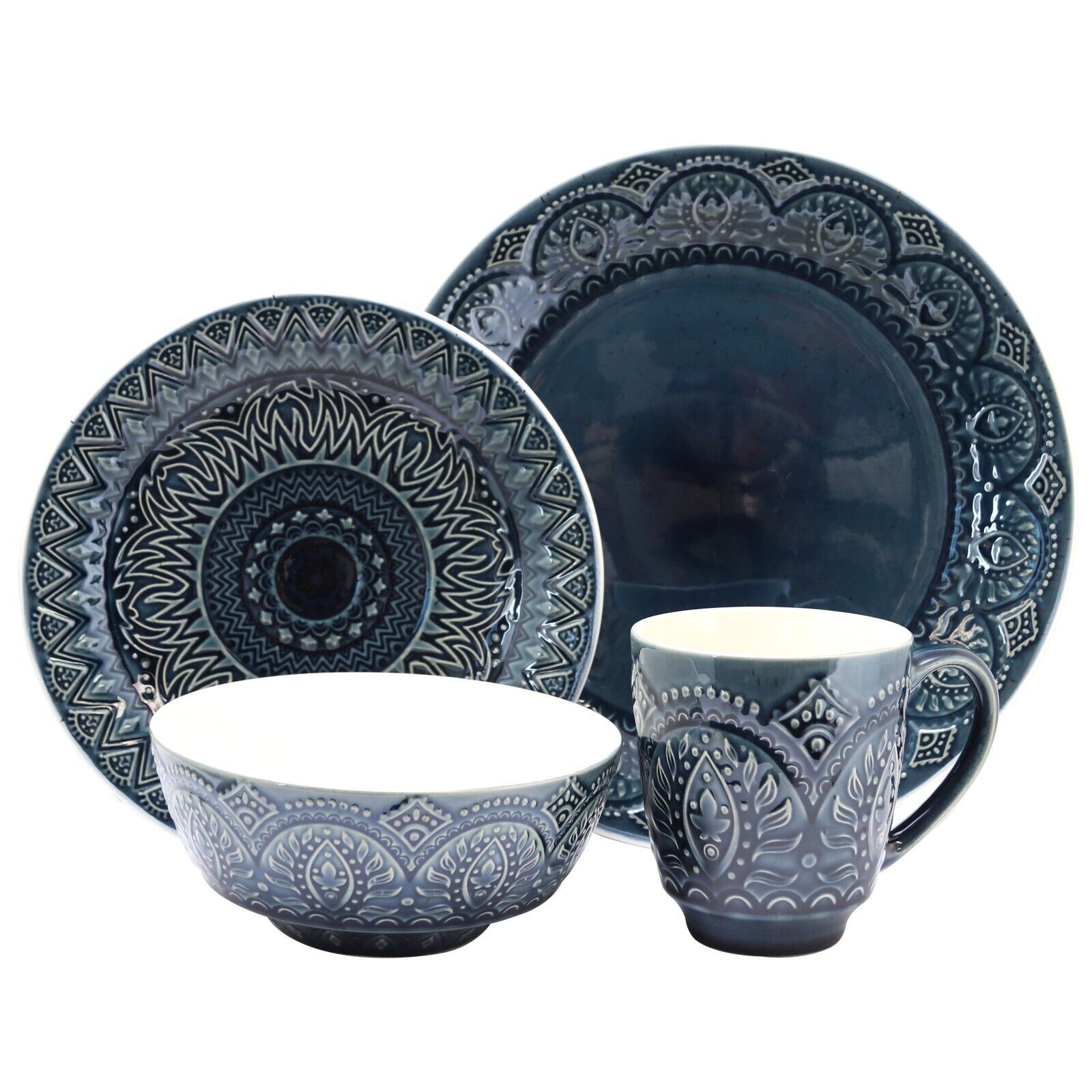 Primary image for Elama Petra 16 Piece Stoneware Dinnerware Set