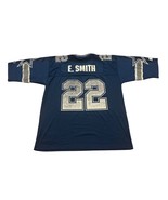 Vintage 1995 Starter Dallas Cowboys Emmitt Smith #22 Blue NFL Jersey Men... - $637.88 MXN