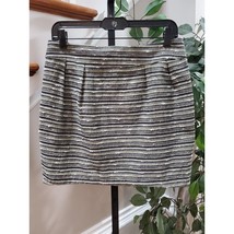 Mossimo Women&#39;s Gray Cotton Blend Casual Pencil &amp; Straight Mini Skirt Si... - $22.77