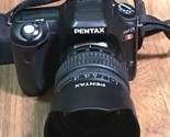 Pentax *ist DL 6.1MP Digital SLR Camera w/ SMC 18-55mm Lens And Hood - $98.01