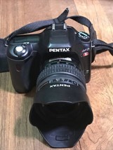 Pentax *ist DL 6.1MP Digital SLR Camera w/ SMC 18-55mm Lens And Hood - £78.16 GBP