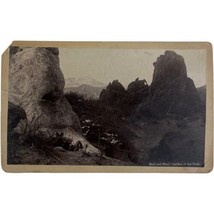 W.E. Hook Colorado Landscape Photograph Photo Seal and Bear Garden Of Gods - £18.22 GBP