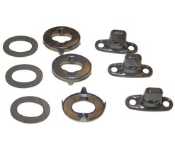 Common Sense Fastener Set, Turn Button, Black Oxide Finish, 3 Piece Set - $291.33 MXN