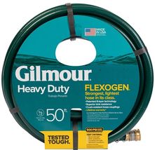 Garden Hose 5/8&quot; D x 50&#39; L Heavy-Duty Vinyl Green - Gilmour 864501-1021 ... - $34.64