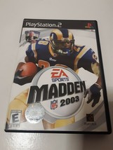 PlayStation 2 Madden NFL 2003 Video Game - £1.55 GBP