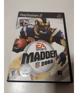 PlayStation 2 Madden NFL 2003 Video Game - £1.56 GBP