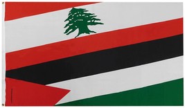 3X5 Free Palestine Flag Free Lebanon Flag Free Gaza Flag Islam Muslim Flag - £3.84 GBP