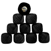 Crochet Cotton Thread Yarn Cross Stitch Balls for Knitting Craft &amp; Embro... - £19.24 GBP