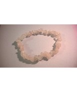Beautiful Rose Quartz Gemstones Stretchy Bracelet - $2.20 CAD