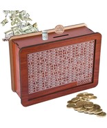 Wooden Money Saving Challenge Box Cash Vault Piggy Bank for Adults Kids ... - $257.55 MXN