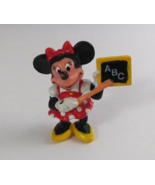 Disney Applause Minnie Mouse Teacher 2.25&quot; Collectible Toy Figure - $111.55 MXN