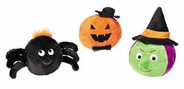 MPP Halloween Gang Dog Toy Plush Ball Shape Scary Silly Pick Witch Spider or Pum - £9.85 GBP+