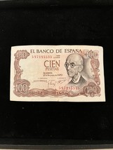 SPAIN 100 PESETAS 1970 - $4.95