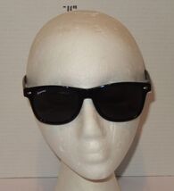 Coppertail Black Sunglasses C Logo Inside Arms Unisex UV400 Classic Rect... - $24.70