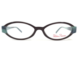 Palsma Picasso Eyeglasses Frames I8248 C Brown Blue Horn Oval Round 52-1... - £55.28 GBP