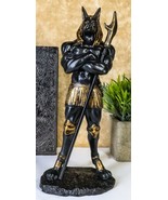 Muscular Dark Anubis Statue Egyptian Deity of Afterlife and Mummificatio... - €34,69 EUR