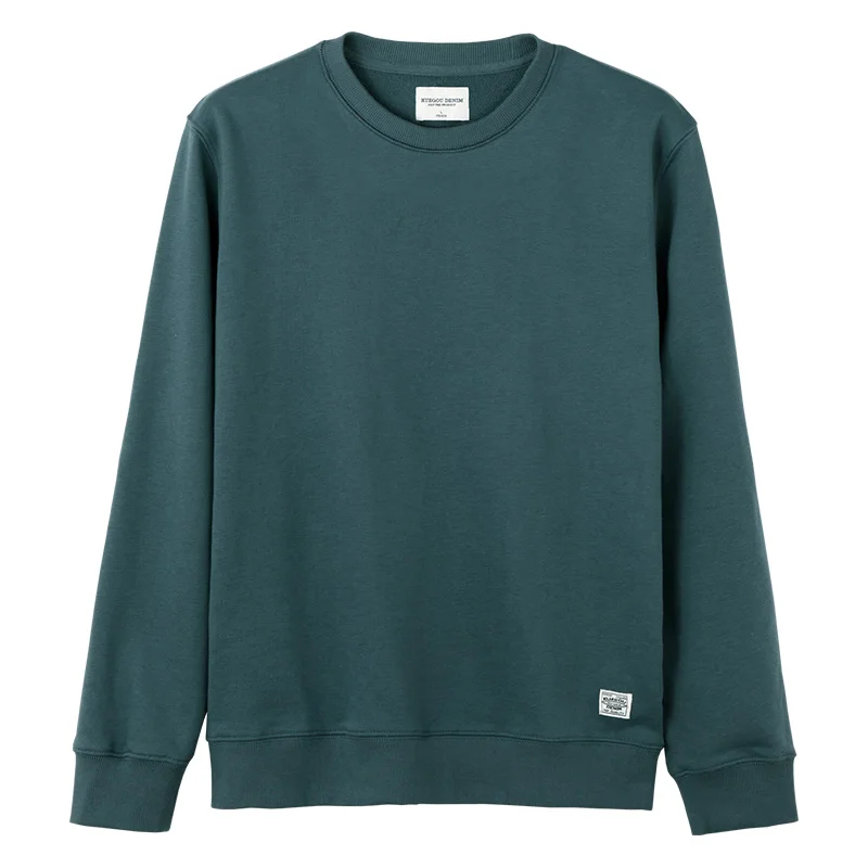 KUEGOU  Autumn New Fashion Casual Hoodies For Men Sweatshirt Basic Solid Color   - £154.68 GBP