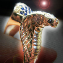 Haunted Ring Ancient King&#39;s Protection 9000X Extreme Magick Mystical Treasures - £70.26 GBP