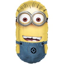 Despicable Me Minion Jumbo Balloon Foil Super Shaped Birthday Party Decor 26 In - £3.96 GBP