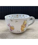 Disney Winnie the Pooh Oversized Mug 21oz Tigger Leaves Fall Pumpkins NE... - £15.66 GBP