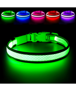 LED Dog Collar, Light up Dog Collar Lights USB Rechargeable, Adjustable ... - $369.25 MXN