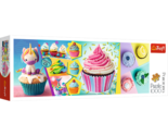 Panorama 1000 Piece Jigsaw Puzzles, Colorful Cupcakes, Puzzle of Sweets and - $20.23