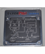 NEW HYPRO FOAMPRO Dual-Tank System Schematic Placard Plate Part# 6032-0016 - €42,97 EUR