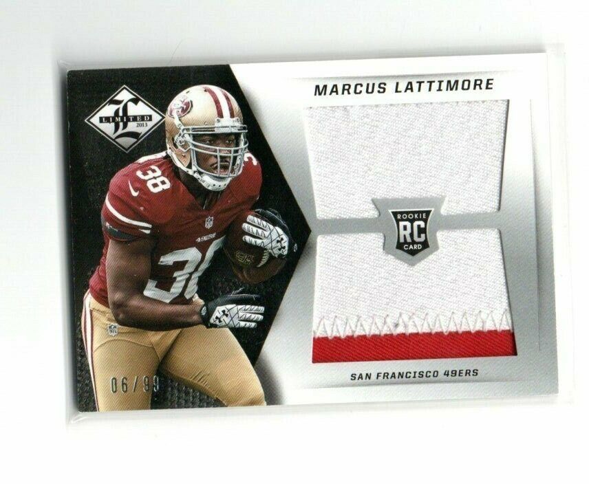 Primary image for Marcus Lattimore San Francisco 49ers 2013 Panini Limited 2-Color Dual Relic /99